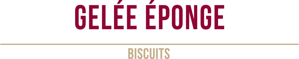 Biscuits Gelée éponge