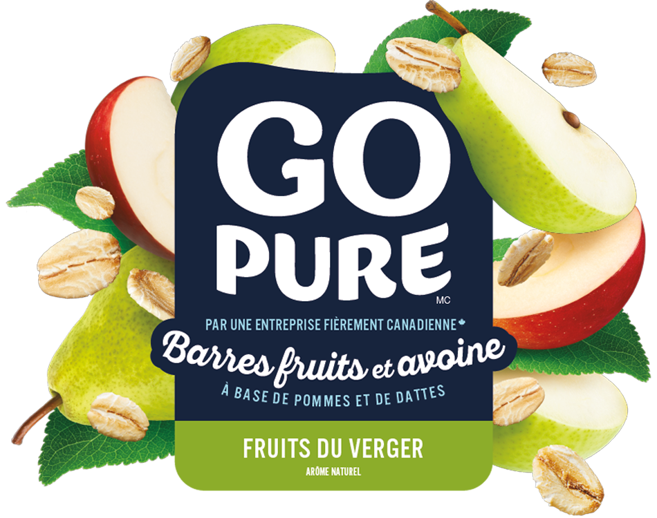 Barres fruits et avoine - Fruits du verger